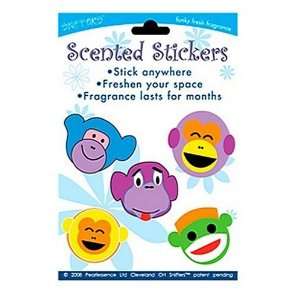  Pearlessence 31018 Sniffers Scented Stickers   Monkeys 
