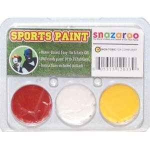  Snazaroo Chiefs Color Pack Face Makeup Paint Kit Toys 