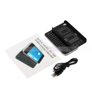 New Bluetooth Slide Out Keyboard Case for Apple iPhone 4 4G Handy 