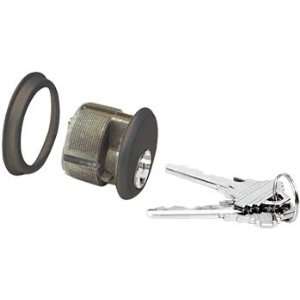 CRL Dark Bronze Single Mortise Cylinder With Schlage C Keyway and 