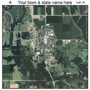  Aerial Photography Map of Clarksville, Iowa 2011 IA 