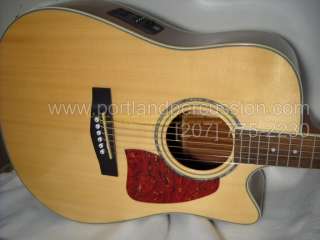 ACOUSTIC SALE IBANEZ AW100CE with HARDSHELL  