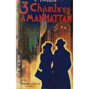 chambres a manhattan Simenon G.  Books