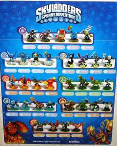 Skylanders POSTER collectable NEW  