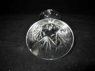 Set of 8 Water Goblets, SKRUF Swedish Crystal, Fan Cut  