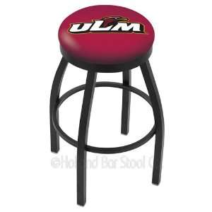   Monroe Counter Stool   Swivel With Black Ring and Black Accent Sports