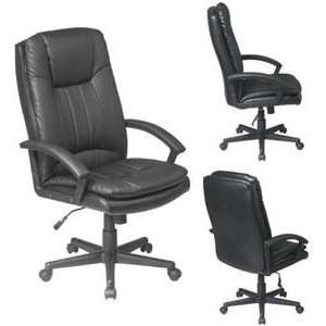  High Back Executive Eco Leather Chair with PP Loop Arms 