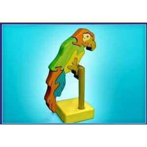  LARK Patio Parrot Wooden Puzzle Toys & Games