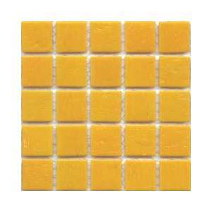 Classic Mandarin 12 x 12 Inch Kitchen & Bathroom Backsplash Yellow 