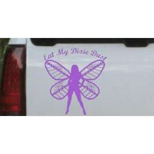 Eat My Dixie Dust Pixie Fairy Country Car Window Wall Laptop Decal 