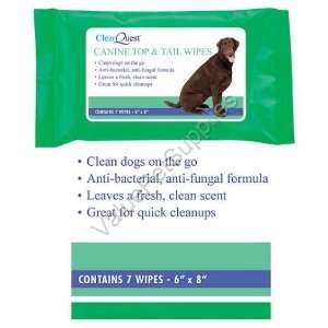  Canine Top & Tail Wipes 100 ct 6INx8IN