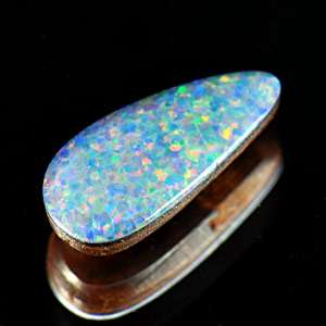 57 Ct. Natural Gem Multi Color Doublet Opal Unheated  