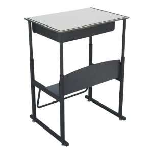  AlphaBetter Stand Up Desk with Book Box Kydex Top 24 W x 