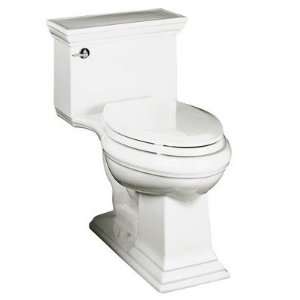   One Piece Elongated 1.28 gpf Toilet with Stately Design, Skylight