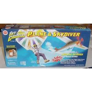  Sky Cruisers Plane and Skydiver Toys & Games