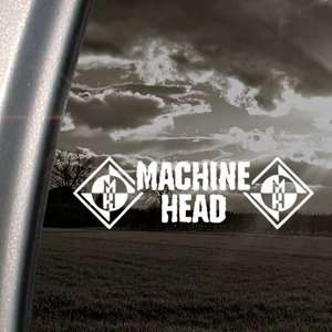    Machine Head Decal Metal Rock Band Window Sticker Automotive