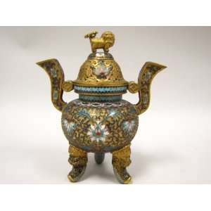  Cloisonne Incense Burner