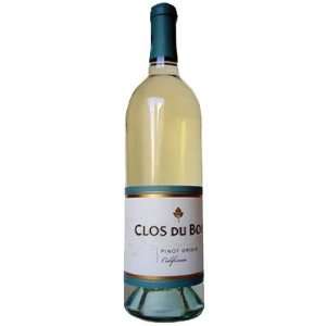  2010 Clos Du Bois Pinot Grigio 750ml Grocery & Gourmet 