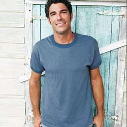  Gildan 2100 Heathered Ringer T shirt Clothing