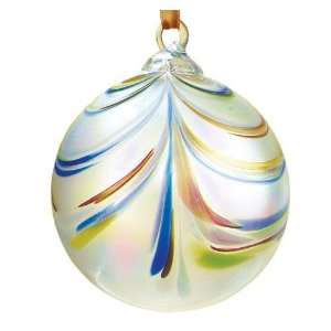 Glass Eye Studio Hand Blown Taffy Glass Ornament 