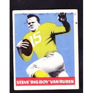  1948 Leaf Steve Van Buren Football Trading Card 