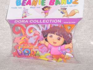 TY Beanie Bandz DORA COLLECTION ( Silly Bands) 12 Pack  