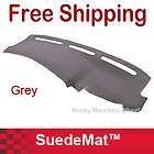 New Grey Suede DashMat Dashboard Cover Mat Dash Board Pad Covers 80594 