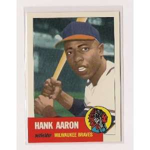    1991 Topps Archives 1953 #317 Hank Aaron