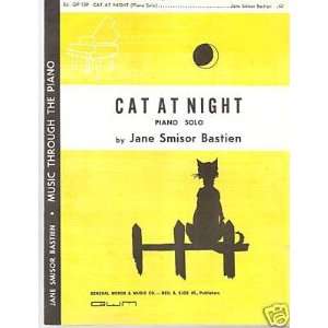  Sheet Music Cat At Night James S Bastien 100 Everything 