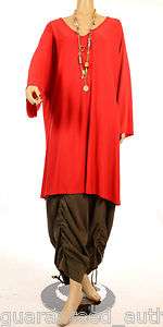 EXCLUSIVE LAGENLOOK FAB RED OVERSIZED SHIRT XL TO 4XL  