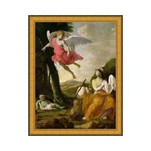  Hagar And Ishmael Rescued By The Angel C1648 Framed Giclee 