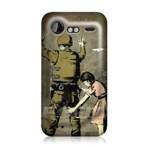  Ecell   BANKSY GIRL SEARCHING A SOLDIER GRAFFITI BACK CASE 