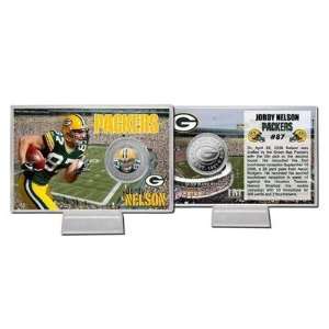 Jordy Nelson Silver Coin Card