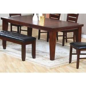   Wildon Home 101881 Dixon Rectangular Dining Table in Oak Furniture