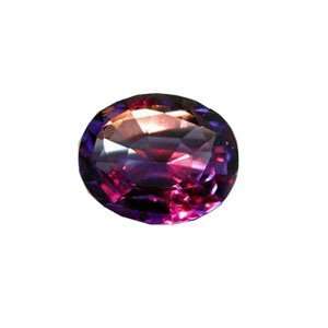  Alexandrite Simulated Unset Loose Gemstone 10 x 8mm Oval 