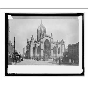  Historic Print (L) Tamblyn & Brown, St. Giles Cathedral 