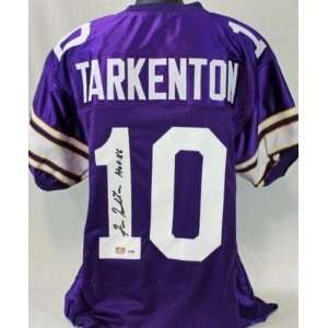  Signed Fran Tarkenton Jersey   Authentic   Autographed NFL 
