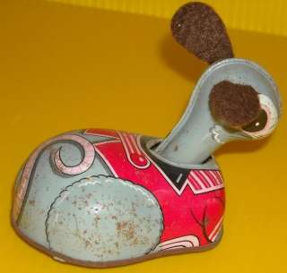 Vintage Horikawa Tin Toy Friction Mouse/Rat Japan  