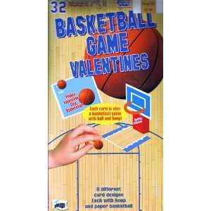  Make It / Play It Basketball Game Valentines (8 Designs 