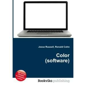 Color (software) Ronald Cohn Jesse Russell Books
