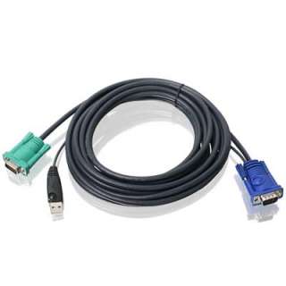 IOGEAR G2L5205U 16 ft USB KVM Cable (New)  