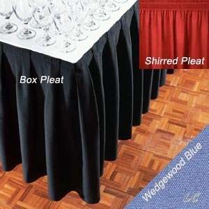   Blue Wholesale Signature Table Skirts by Milliken