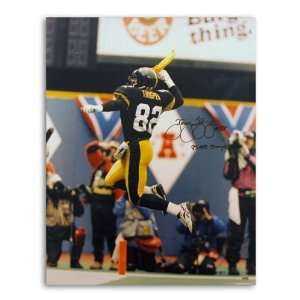  Yancy Thigpen Autographed/Hand Signed Pittsburgh Steelers 