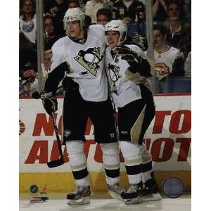  Sidney Crosby & Evgeni Malkin 2008 09 Group Shot Unknown 