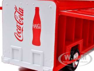   diecast model car of kenworth t300 coca cola delivery truck 125th