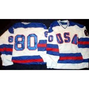  1980 Miracle on Ice Olympic Hockey Team Autographed Jersey 