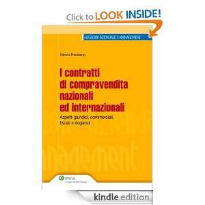 contratti di compravendita nazionali ed internazionali (Italian 