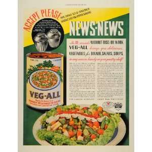   Vegetables Larsen Green Bay WI   Original Print Ad