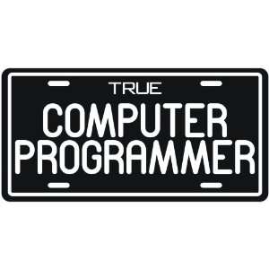  New  True Computer Programmer  License Plate Occupations 