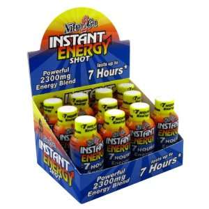  Nitro 2 Go Instant Energy Shot 2 oz. (12 Included) Health 